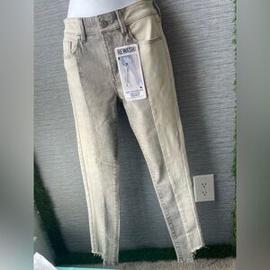 Rewash Two-Tone Gray Jeans